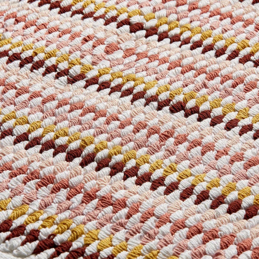 Kadikoy Pink Bath Runner Adairs