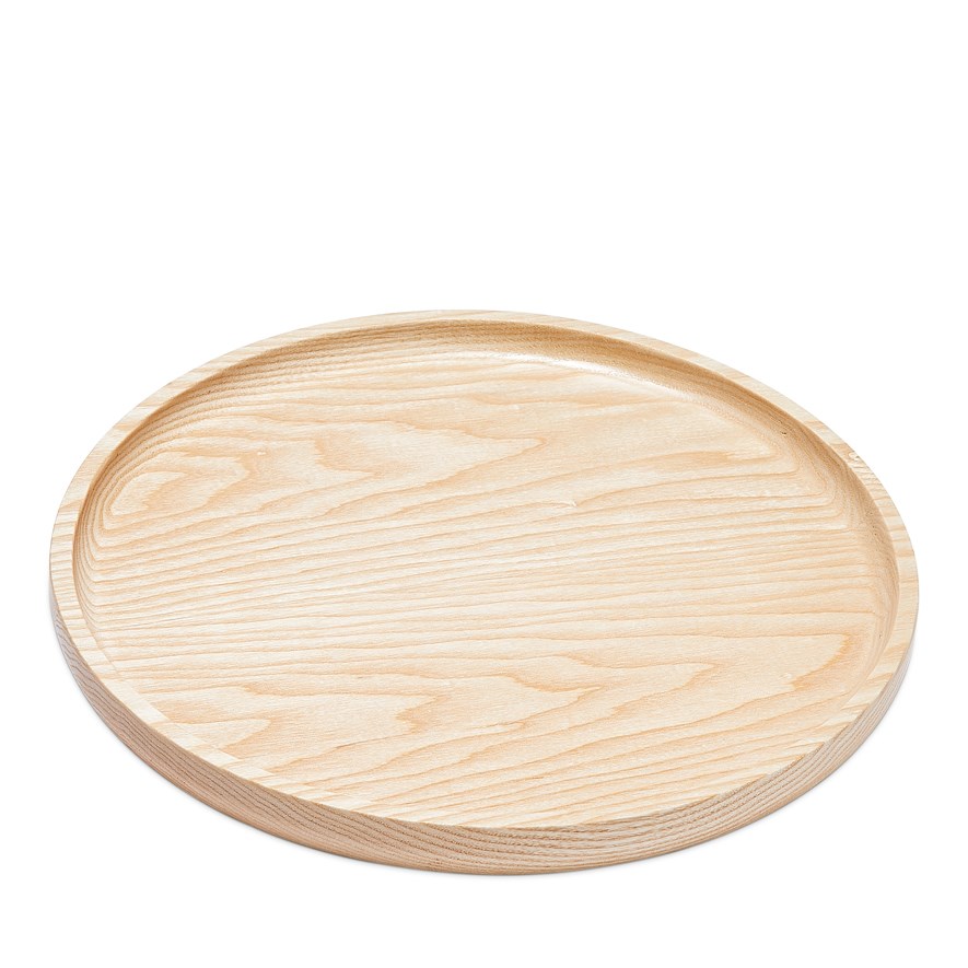 Ashwood Bathroom Accessories D30cm Natural Tray Adairs