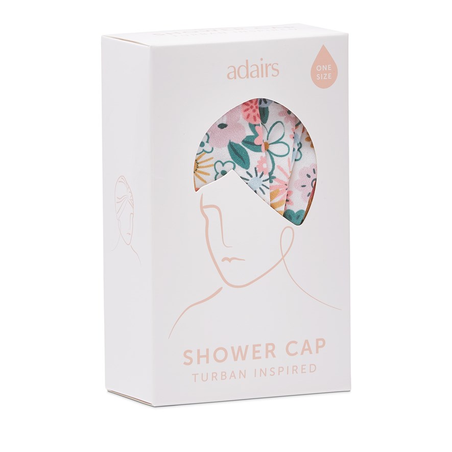 Tiny Floral Printed Shower Cap Adairs