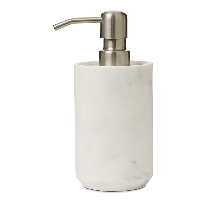 Helsinki White & Steel Bathroom Accessories Adairs