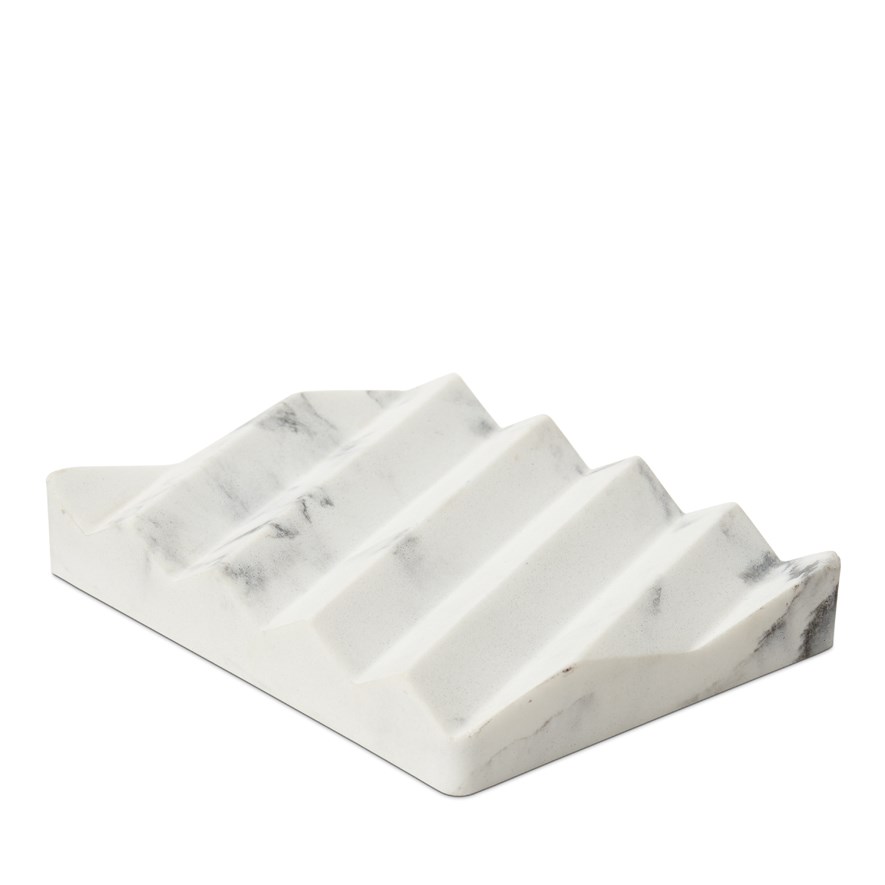 Helsinki White Soap Dish Adairs