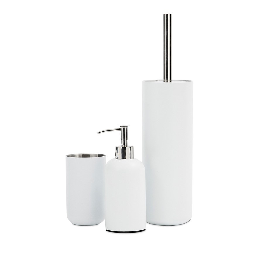 Brooklyn White Bathroom Accessories Adairs