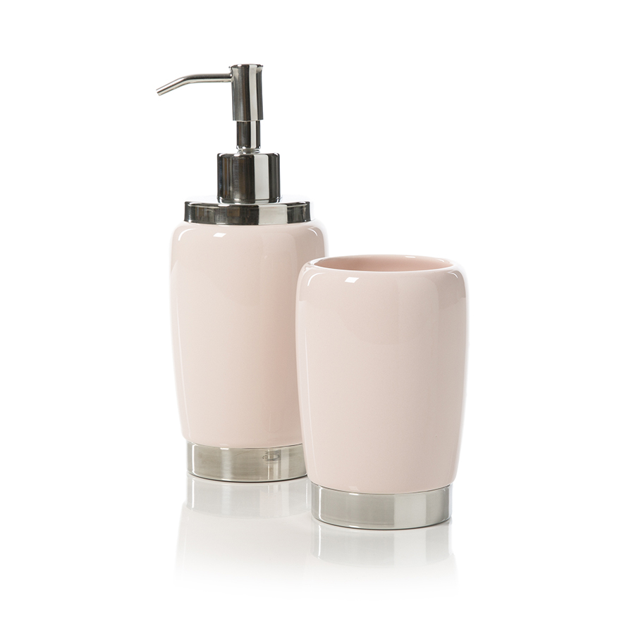 Manhattan Bathroom Accessories Blush Adairs