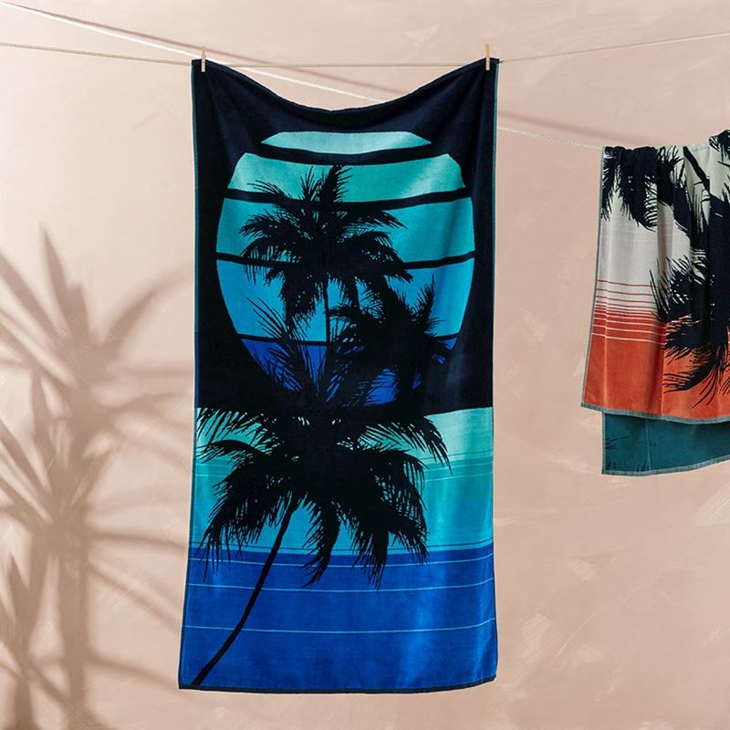 Velour Miami Beach Towel 