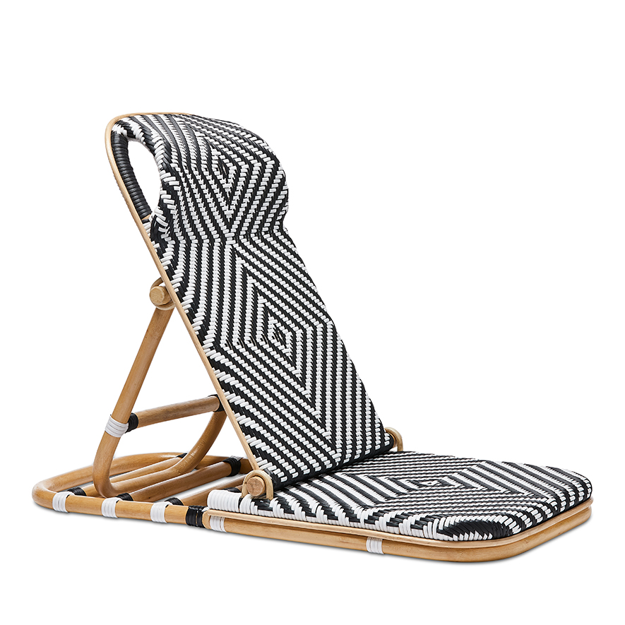 Boho Beach Chair S20 Natural/Black/White | Adairs