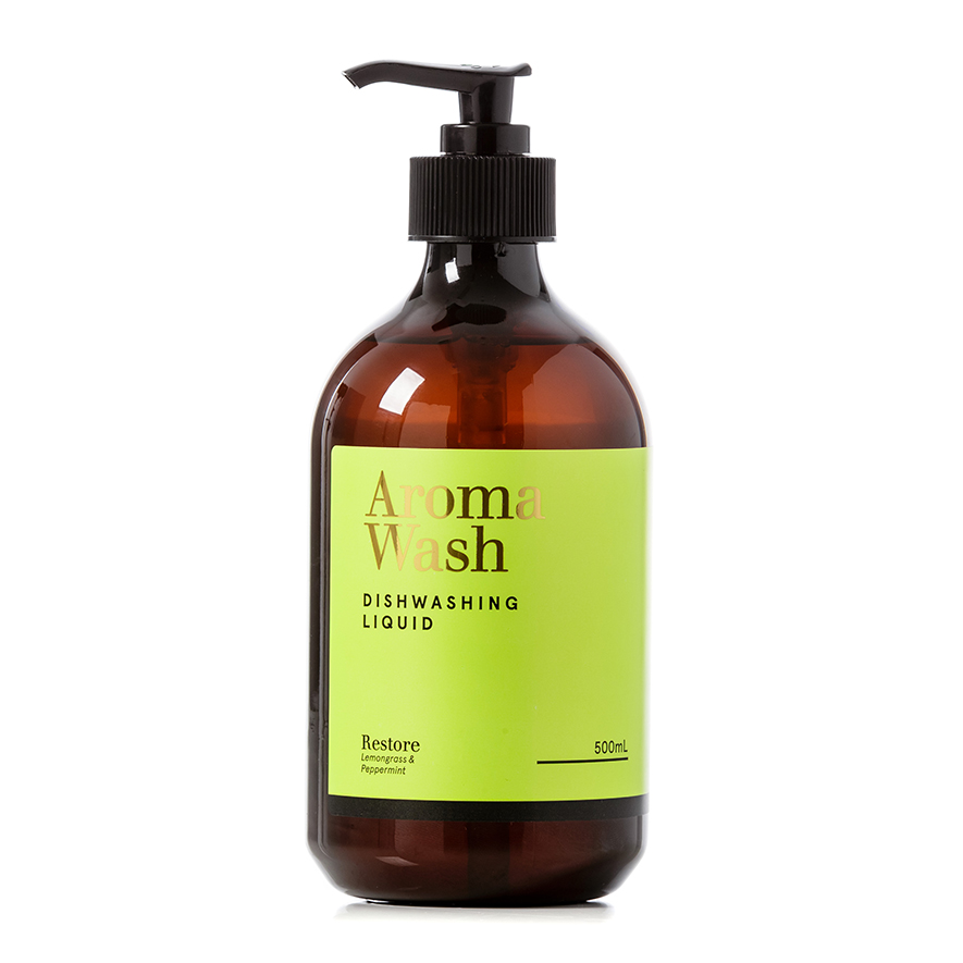 Clean 500ml Lemongrass & Peppermint Dishwashing Liquid Adairs