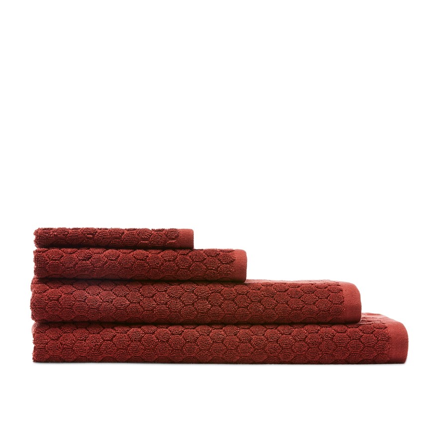 Oasis Towel Range Bath Towel Caramel Adairs