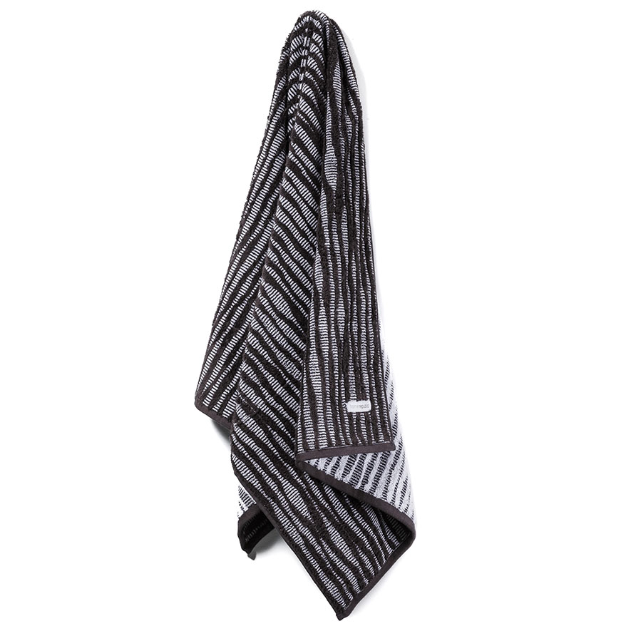 Berlin Stripe Towels Coal Adairs