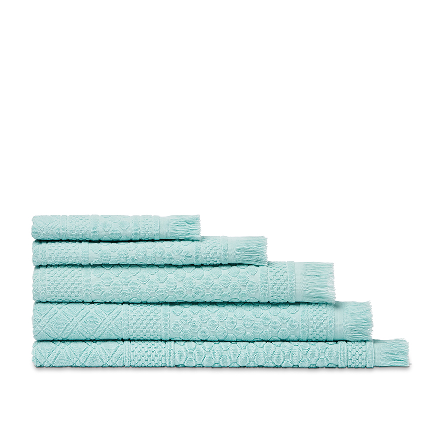 Quick Dry Oceanic Mint Towel Range Adairs