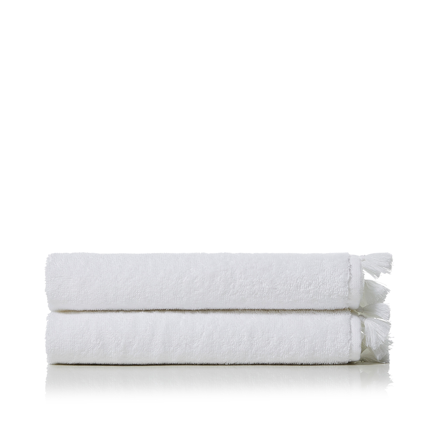 European Collection Sahara Hand Towel Pack Snow Adairs