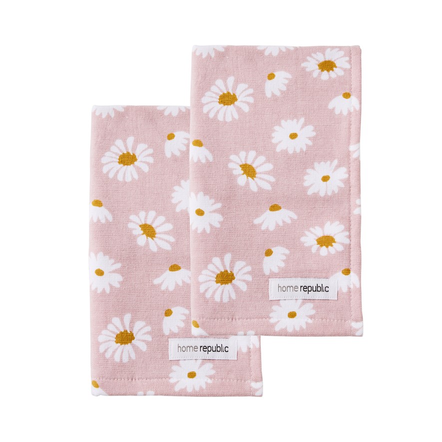 Daisy Hand Towel Pack of 2 | Adairs
