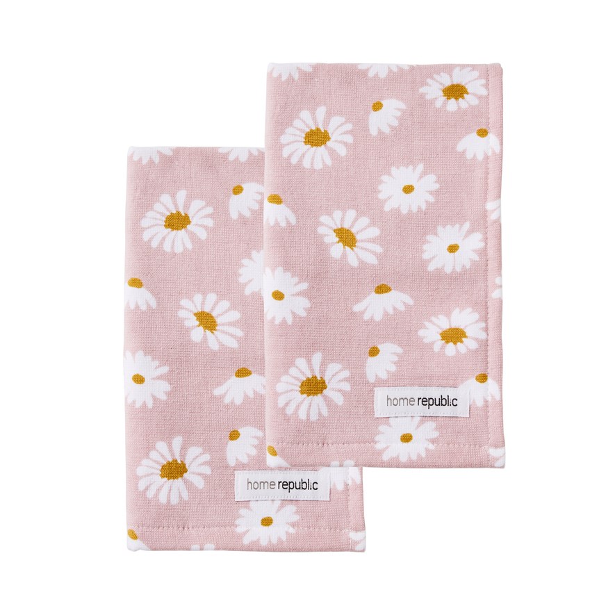 Daisy hand towels clearance