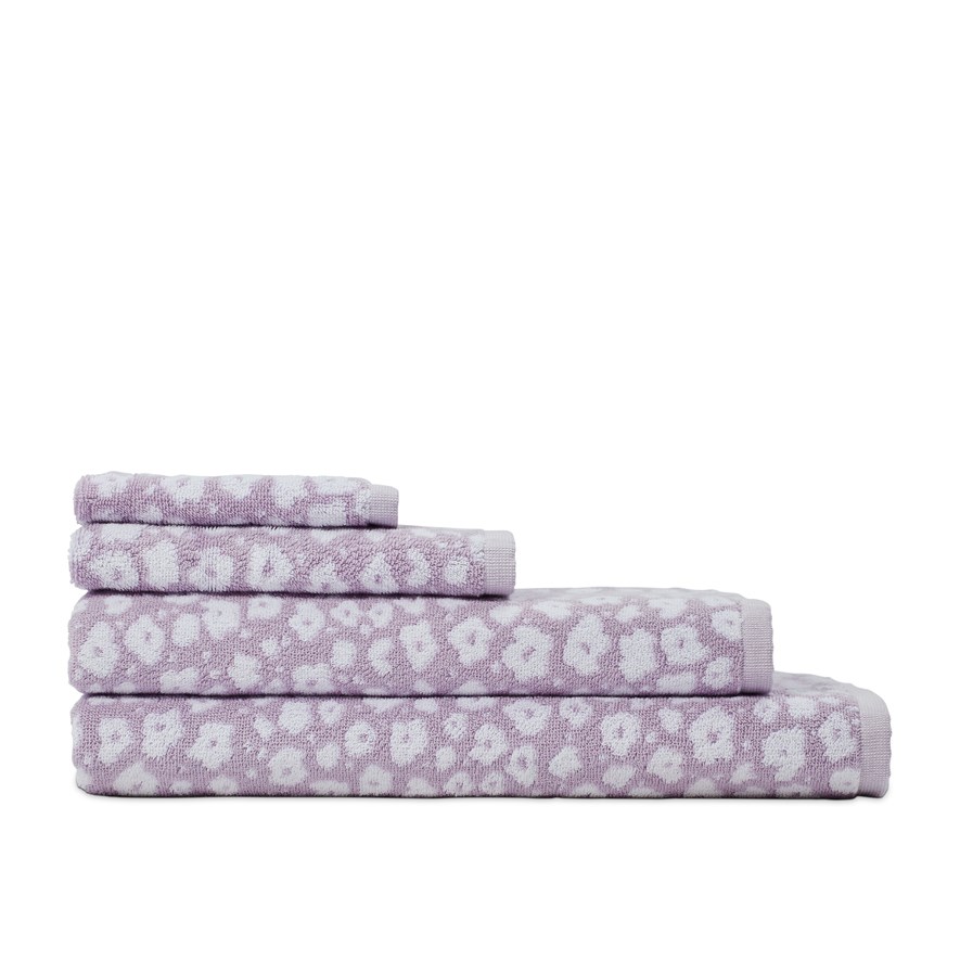 Daisy Lilac Towel Range Adairs
