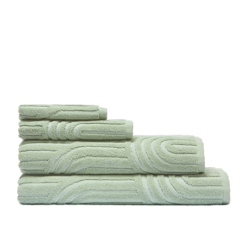 Archie Eucalyptus Marle Towel Range | Adairs