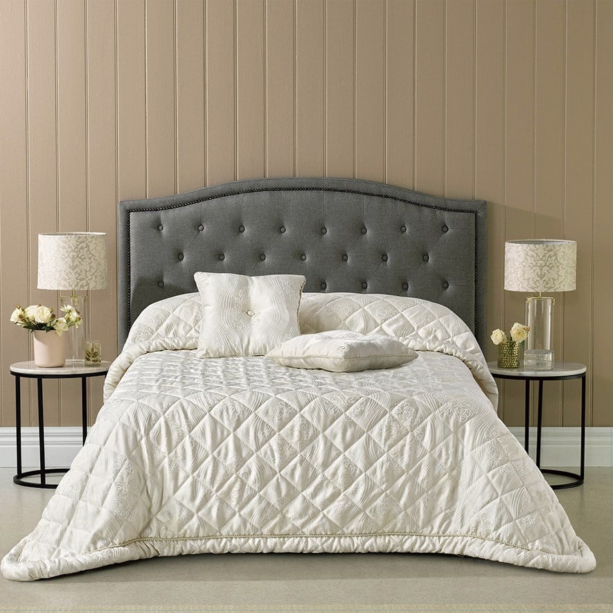 Arabella Bedspread DB Ivory Bedspread Adairs