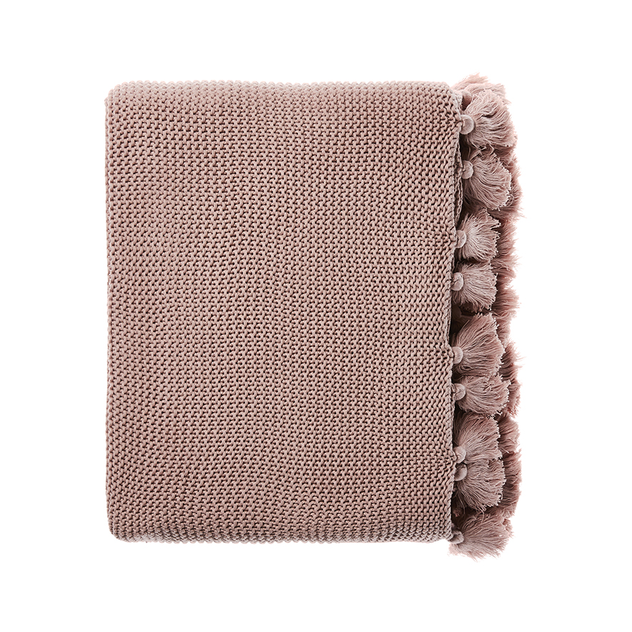 Casablanca Blanket Blush Adairs