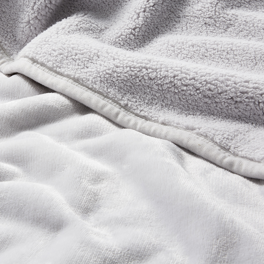 Mercer Reid Sherpa Blanket Bedroom Blankets Adairs Online