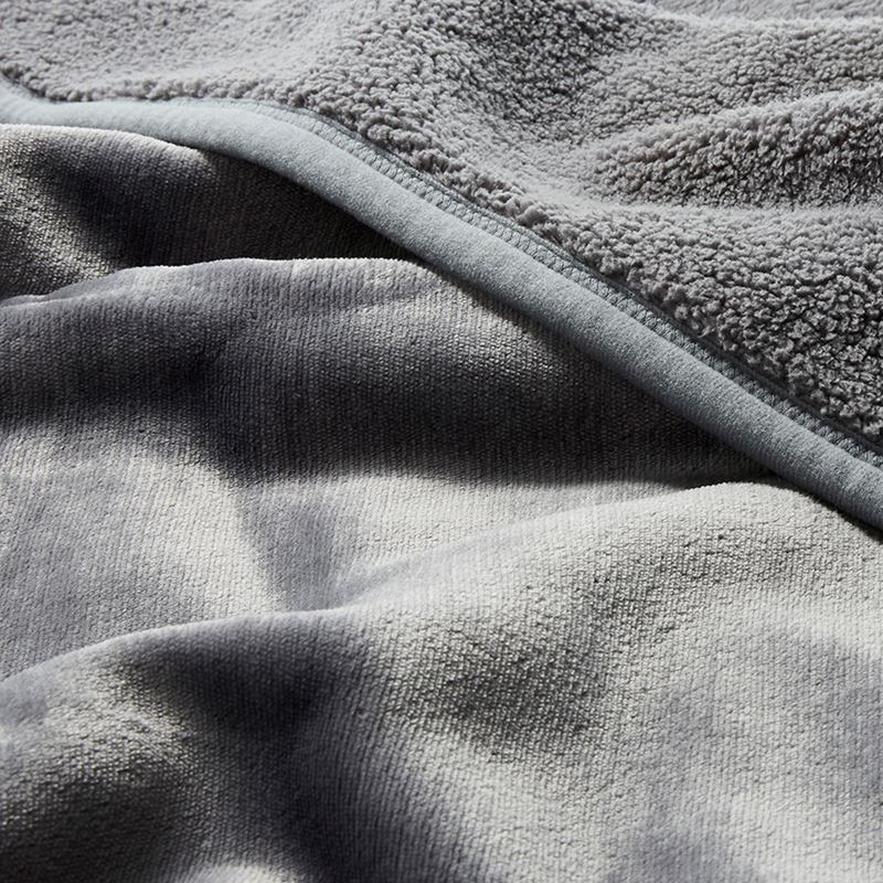 Sherpa Blanket Storm Grey