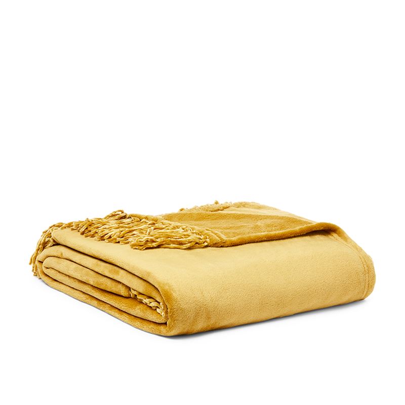 Supersoft Blanket Mustard