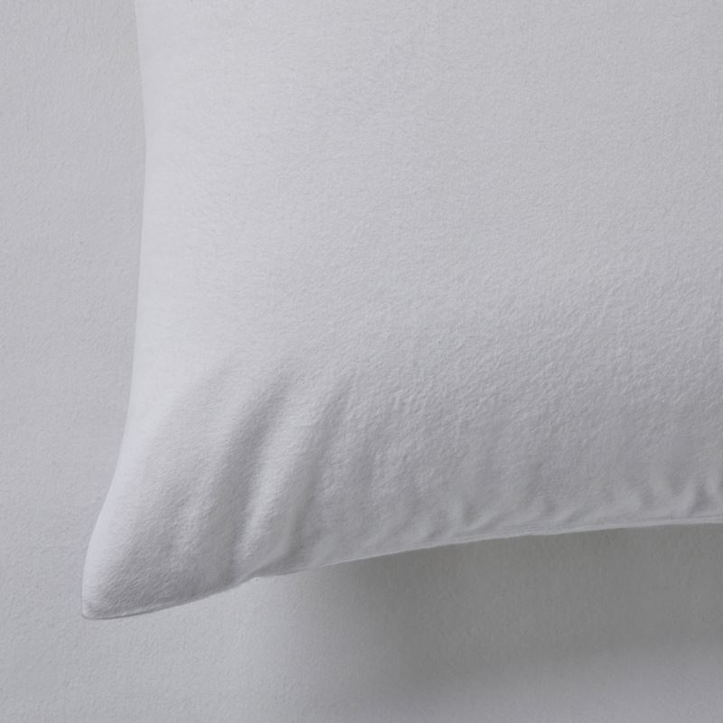 Plain Dyed White Flannelette Sheet Set