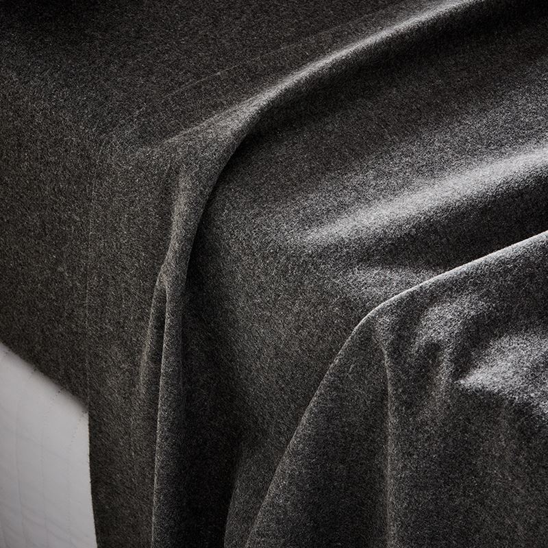 Super Soft Brushed Charcoal Flannelette Sheet Separates
