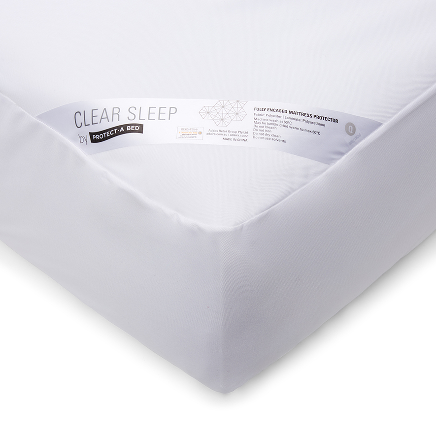 Clear Sleep Fully Encased Mattress Protector Adairs