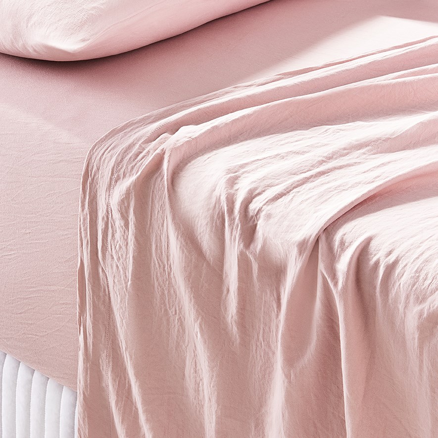 Microplush Violet Sheet Set Adairs