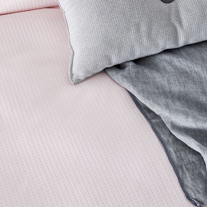 Riley Quilt Cover Set Pink