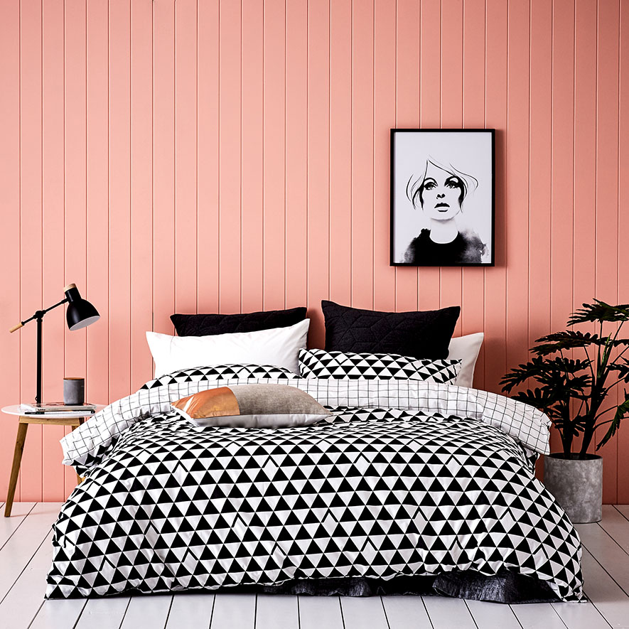 Trinero Navy Quilt Cover Set + Separates Adairs