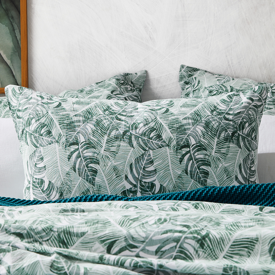 Fern Green Quilt Cover Set Adairs