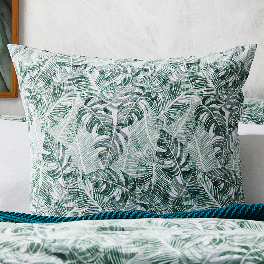 Fern Green Quilt Cover Set Adairs