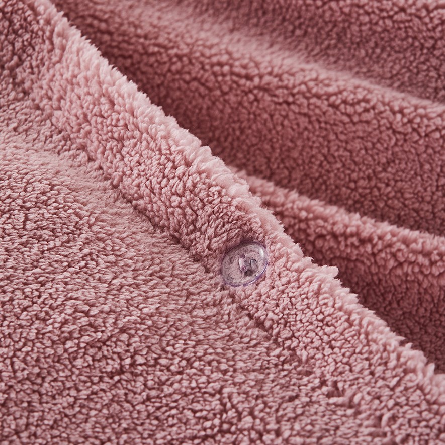 Sherpa Pink Quilt Cover Set Adairs