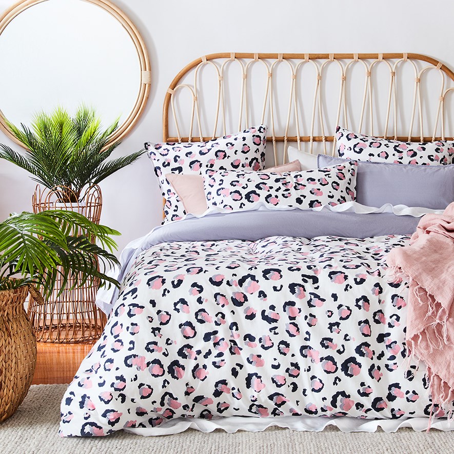 Leopard print clearance duvet cover