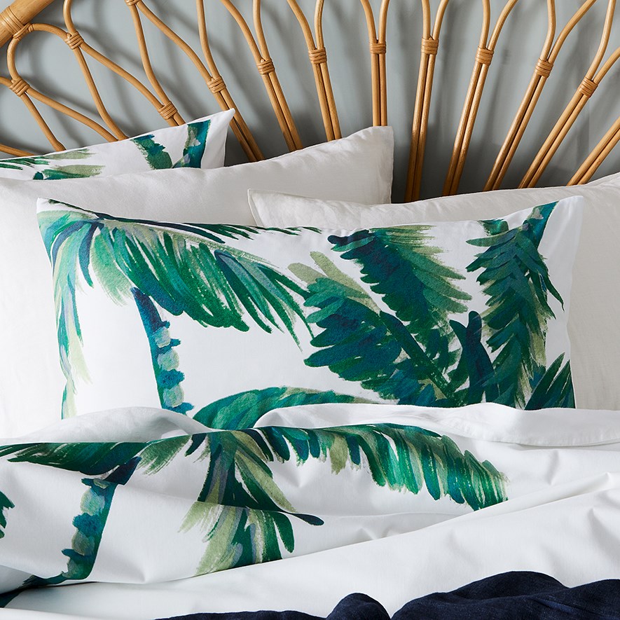 Bangalow Green Quilt Cover Set Adairs