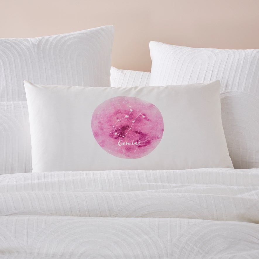 Gemini Horoscope Text Pillowcase Adairs