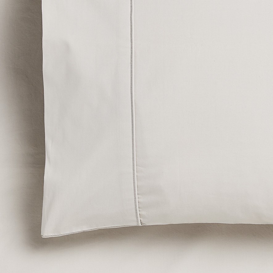 Fresh Cotton Cloud Grey Pillowcases Adairs