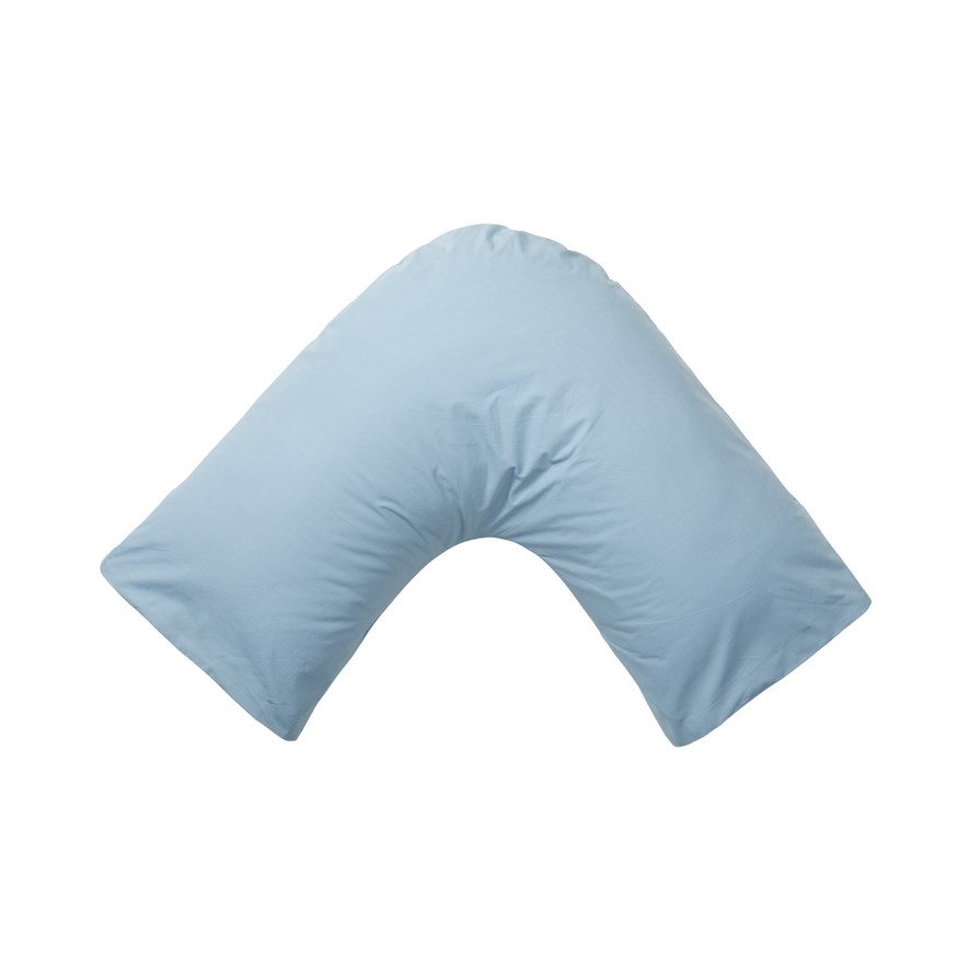 Fresh U Shape Dusty Blue Pillowcase Adairs