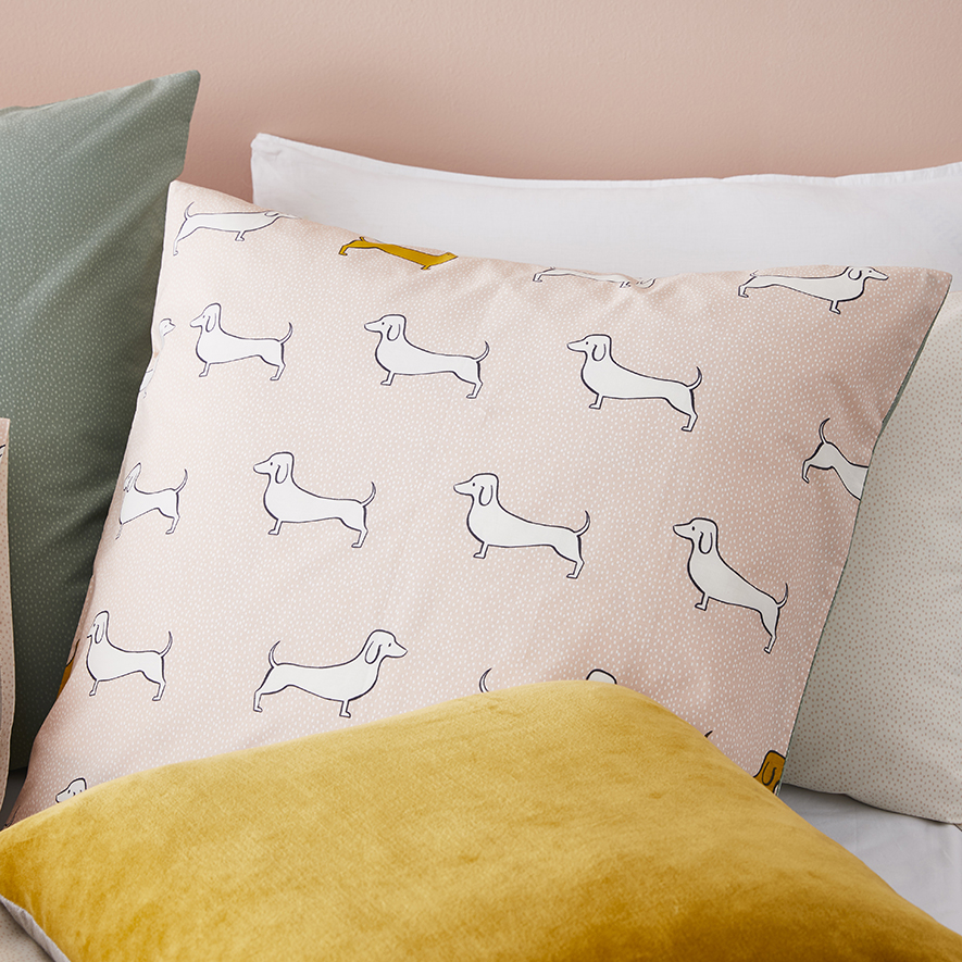 Dachshund European Pillowcase Each Adairs
