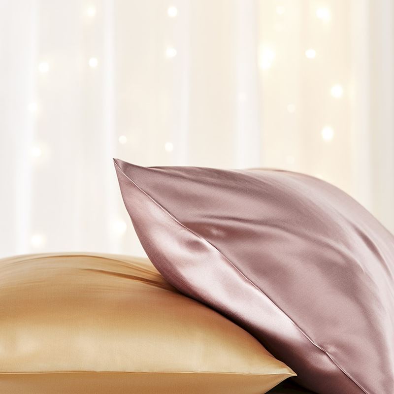Pure Silk Dusty Mauve Pillowcase
