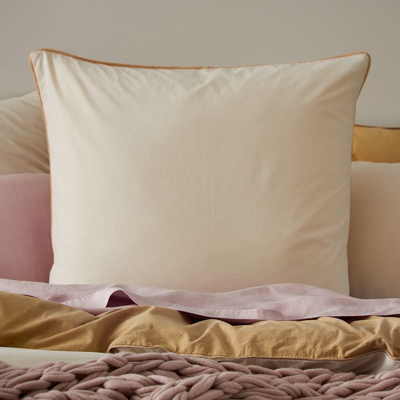 Two Toned Cashew Stonewashed Pillowcase