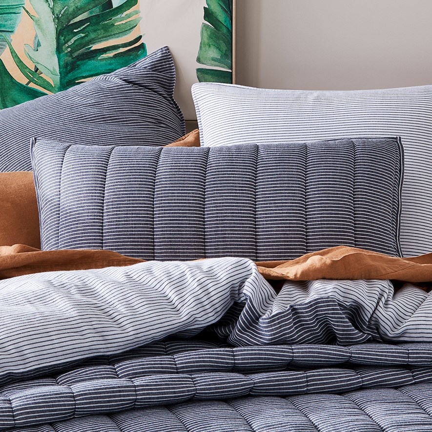 Cove Navy Pillowcase Adairs