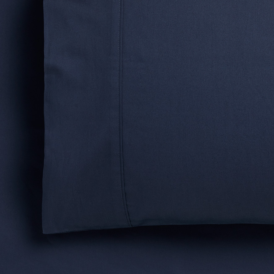 Worlds Softest Cotton Sheets World's Softest Cotton Navy Pillowcase Adairs