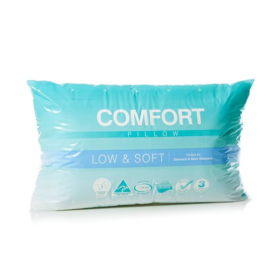 Comfort Low & Soft Standard Pillow