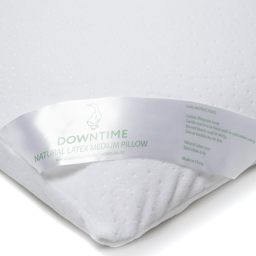 Downtime Natural Latex Standard Pillows Adairs