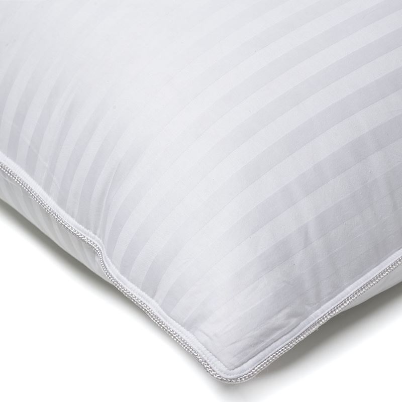 Deluxe White Duck Down Surround King Pillow 