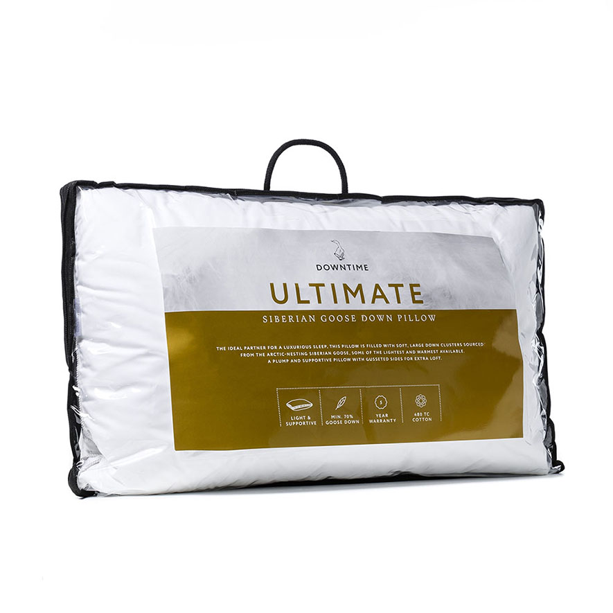 Downtime Ultimate Siberian Goose Down Standard Pillow Adairs