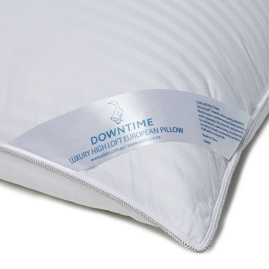 Downtime Luxury High Loft European Pillow Adairs