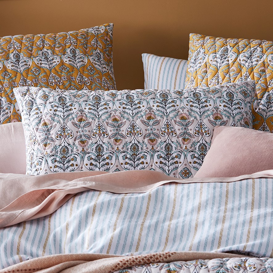 Maddie Quilted Multi Quilt Cover Adairs