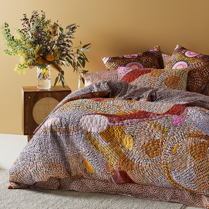 Miimi + Jiinda Lowanna Quilted Quilt Cover Adairs