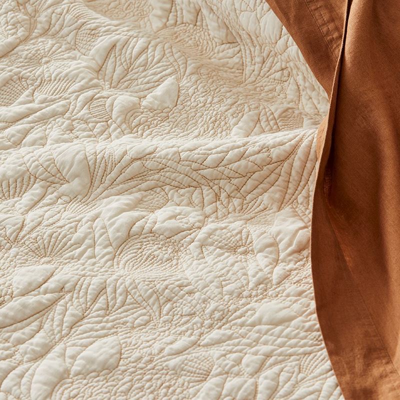 Native Quilted Natural Quilt Cover